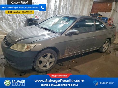 Used 2005 Honda Civic Coupe image 1