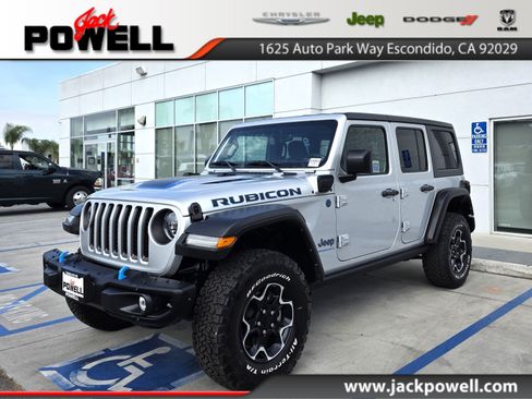 Used 2023 Jeep Wrangler Unlimited Rubicon 4xe w/ Steel Bumper Group AWD/4WD image 1