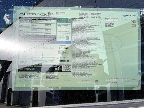 New 2026 Subaru Outback Touring XT image 19