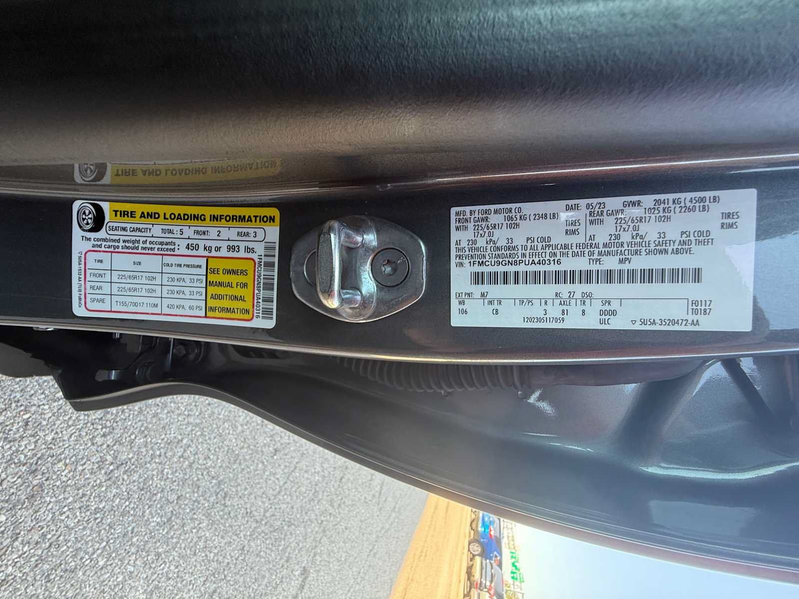 Used 2023 Ford Escape Active AWD/4WD image 24