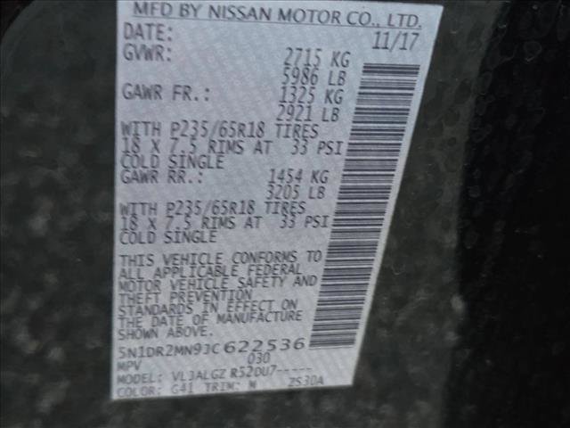 Used 2018 Nissan Pathfinder SL FWD image 14
