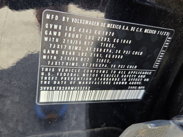 Used 2024 Volkswagen Taos S FWD image 16