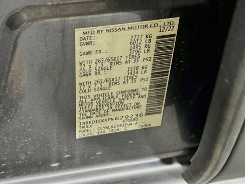 Used 2023 Nissan Frontier SV w/ Technology Package AWD/4WD image 29