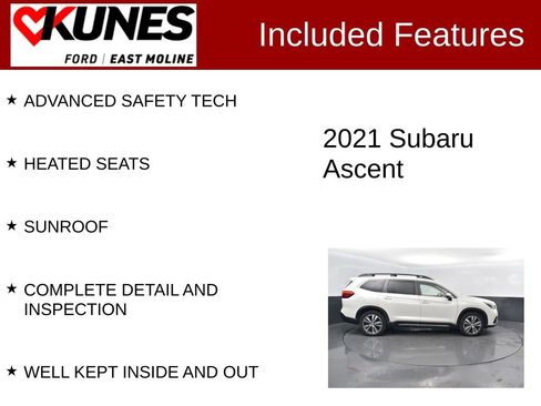 Used 2021 Subaru Ascent Limited image 2