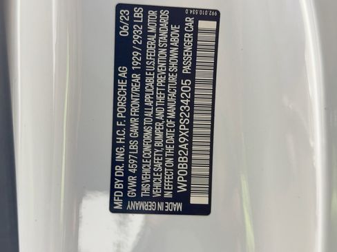 Certified 2023 Porsche 911 Targa 4S image 19