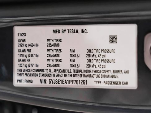 Used 2023 Tesla Model 3 Standard Range image 66