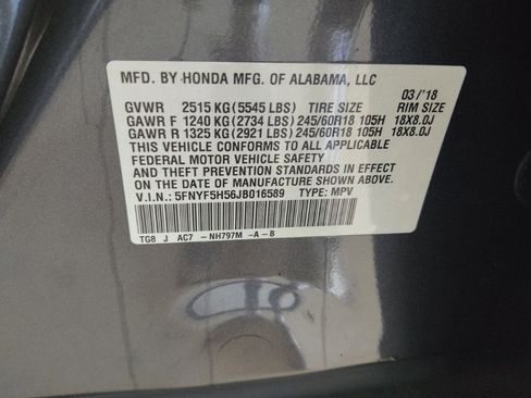 Used 2018 Honda Pilot EX-L image 33