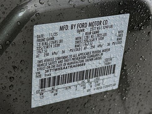 New 2026 Ford Maverick Lariat w/ Black Appearance Package image 32