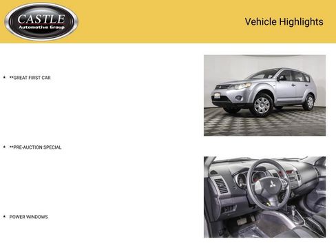 Used 2009 Mitsubishi Outlander ES image 3
