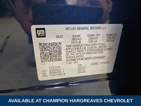 Certified 2023 Chevrolet Traverse LT AWD/4WD image 42