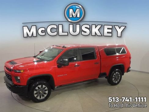Certified 2022 Chevrolet Silverado 2500 Custom w/ Gooseneck/5TH Wheel Package AWD/4WD image 1