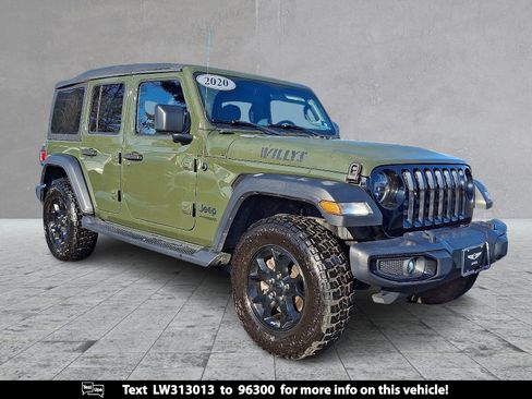 Used 2020 Jeep Wrangler Unlimited Sport image 1
