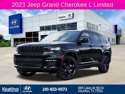 Used 2023 Jeep Grand Cherokee L Limited w/ Black Appearance Package AWD/4WD image 1