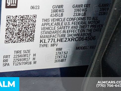 Used 2024 Chevrolet Trax LT w/ LT Convenience Package FWD image 63