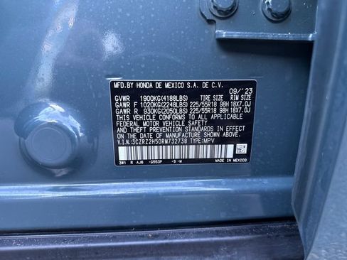 Certified 2024 Honda HR-V Sport image 17