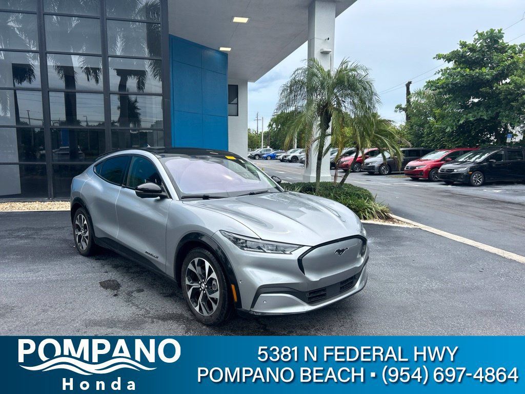 Used 2021 Ford Mustang Mach-E Premium RWD image 1