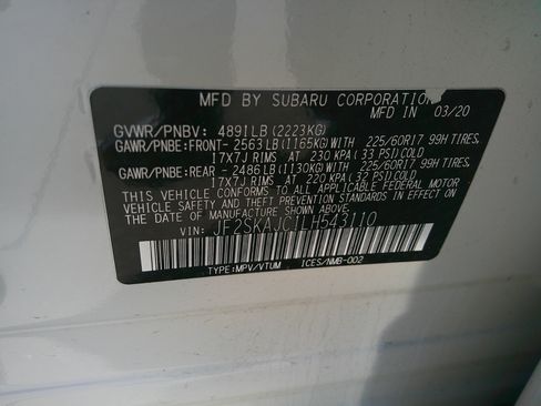 Used 2020 Subaru Forester Premium w/ Popular Package #1 image 34