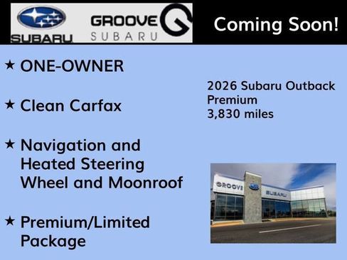 Used 2026 Subaru Outback Premium AWD/4WD image 2