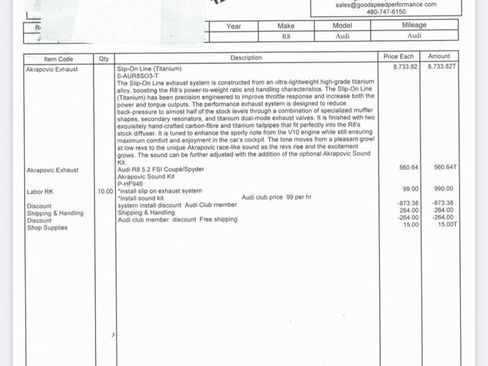 Used 2018 Audi R8 V10 w/ Premium Package image 17