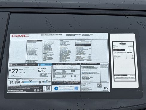 New 2026 GMC Terrain Elevation FWD image 34