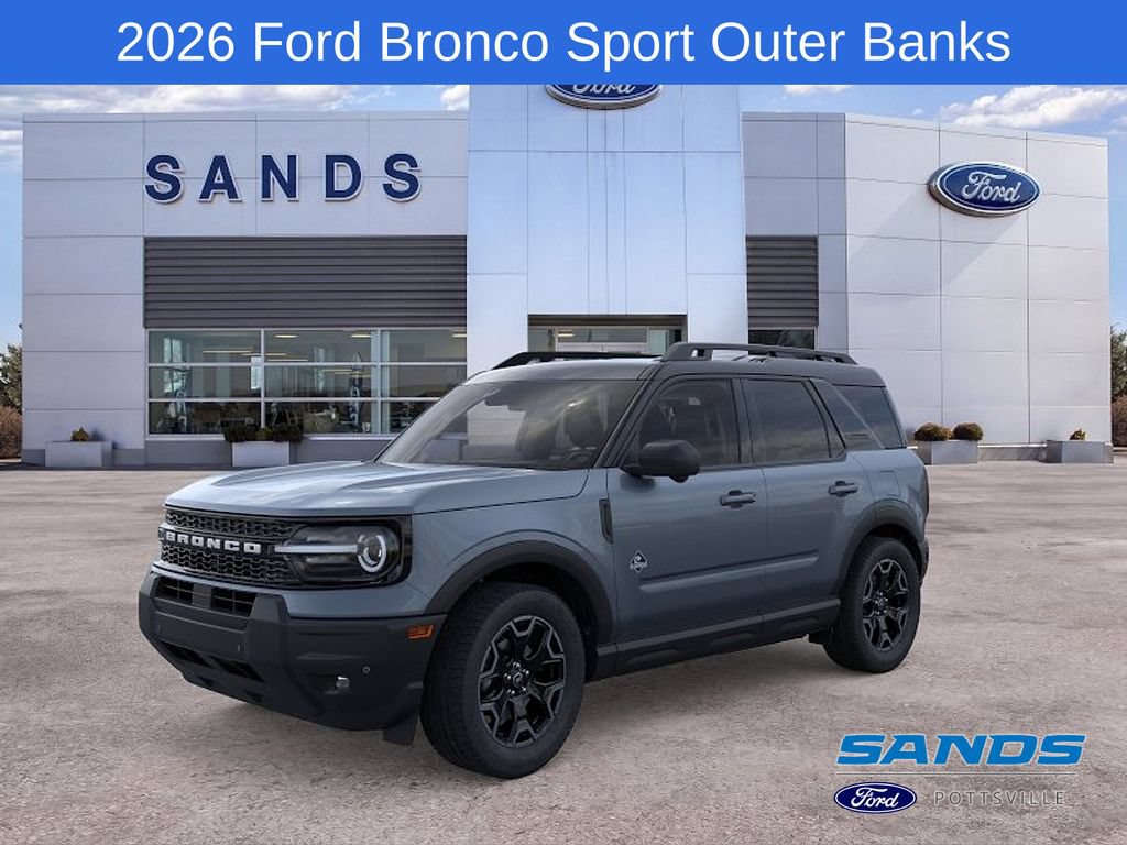 New 2026 Ford Bronco Sport Outer Banks w/ Outer Banks Tech Package+ AWD/4WD 360° Tour