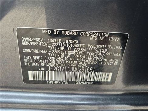 Used 2021 Subaru Crosstrek 2.0i Premium w/ Moonroof Package AWD/4WD image 24