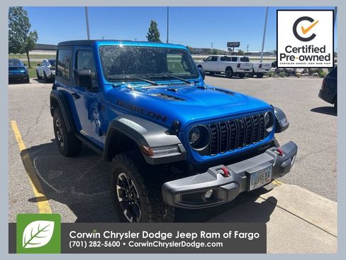 Certified 2026 Jeep Wrangler Rubicon w/ Technology Group AWD/4WD image 1