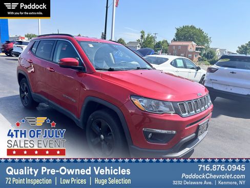 Used 2018 Jeep Compass Latitude AWD/4WD image 1