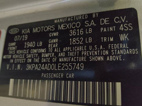 Used 2020 Kia Rio S FWD image 33