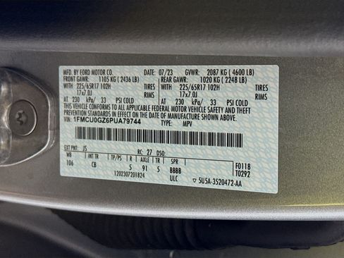 Used 2023 Ford Escape Active w/ Tech Pack #1 FWD image 38