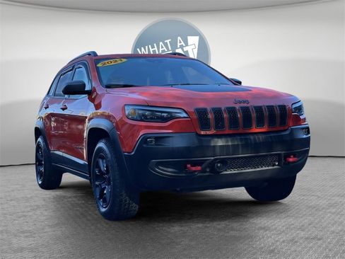 Certified 2021 Jeep Cherokee Trailhawk w/ Sun, Sound & Nav Group image 33