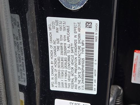 Certified 2023 Honda CR-V Sport Touring image 28