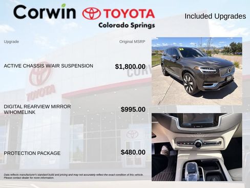 Used 2025 Volvo XC90 T8 Ultra w/ Protection Package AWD/4WD image 4