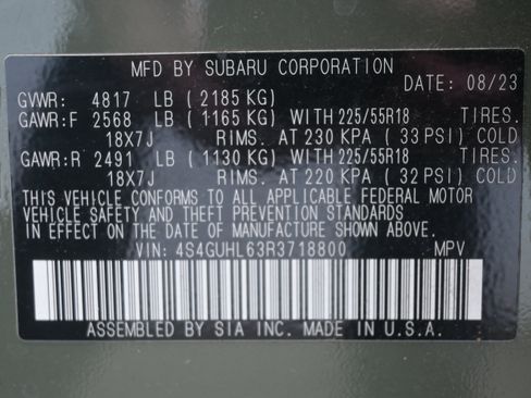 Certified 2024 Subaru Crosstrek 2.5i Limited w/ Popular Package #4A AWD/4WD image 35