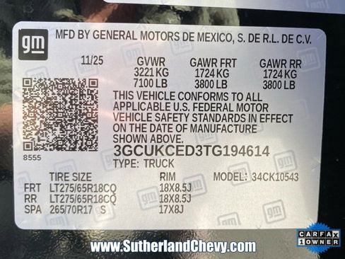 Certified 2026 Chevrolet Silverado 1500 Custom Trail Boss image 49