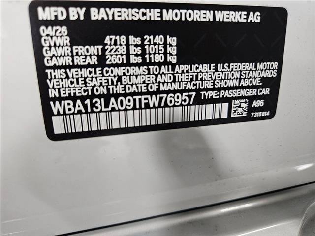Used 2026 BMW 330i Sedan w/ Convenience Package RWD image 17
