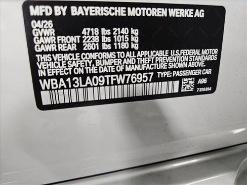 New 2026 BMW 330i Sedan w/ Convenience Package RWD image 17