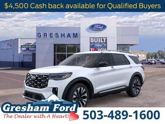 New 2026 Ford Explorer Platinum w/ LUX Leather Package AWD/4WD 360° Tour