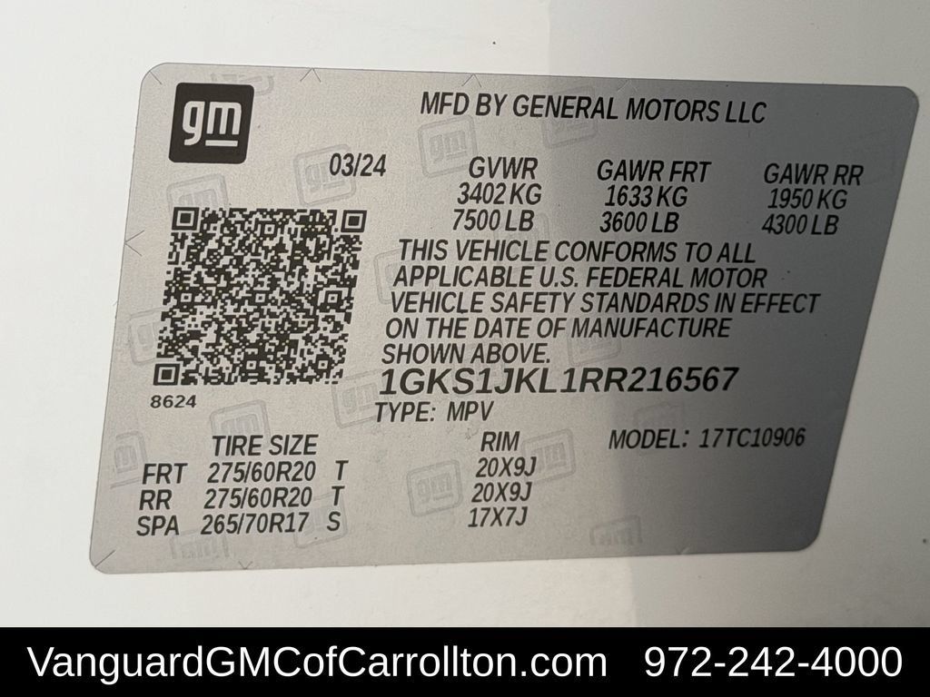 Used 2024 GMC Yukon XL Denali RWD image 43