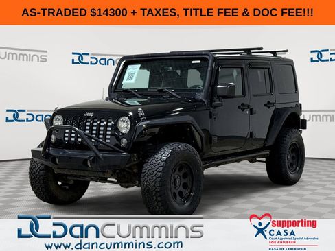 Used 2016 Jeep Wrangler Unlimited Sport w/ Quick Order Package 24S AWD/4WD image 1