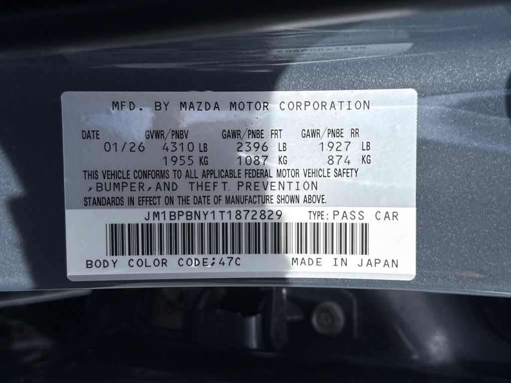 New 2026 MAZDA MAZDA3 Hatchback w/Premium Plus Pkg AWD/4WD image 25