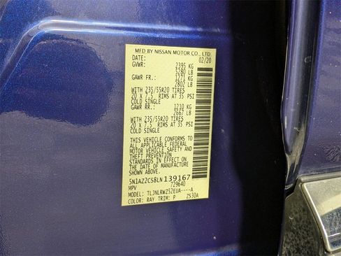 Used 2020 Nissan Murano SL w/ Cargo Package image 32