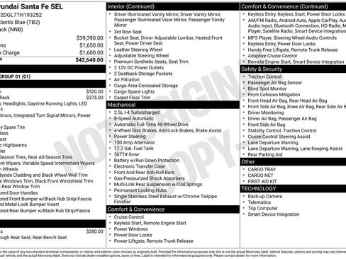 New 2026 Hyundai Santa Fe SEL AWD/4WD image 9
