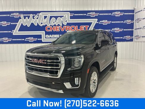 Used 2021 GMC Yukon SLT w/ SLT Premium Package AWD/4WD image 1