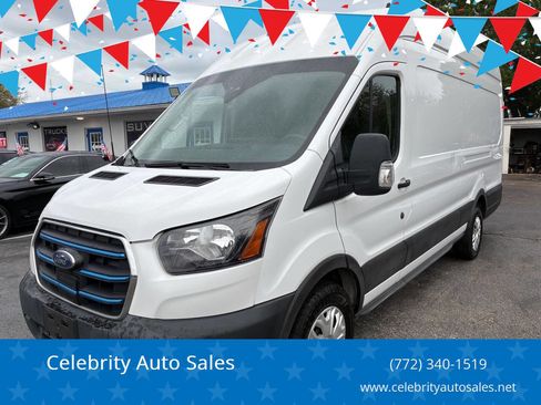Used 2022 Ford E-Transit 350 3dr LWB High Roof Extended image 1
