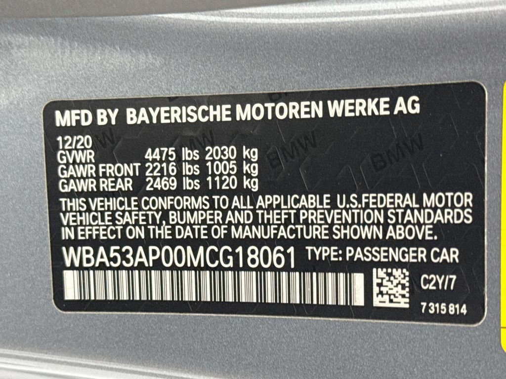 Used 2021 BMW 430i Coupe w/ Convenience Package RWD image 32