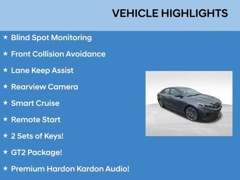 Used 2023 Kia Forte GT w/ GT2 Package image 3