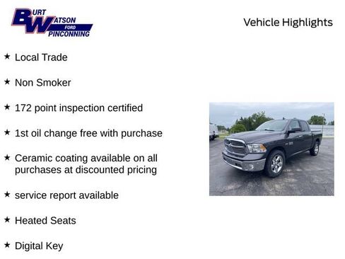 Used 2017 RAM 1500 Big Horn AWD/4WD image 10