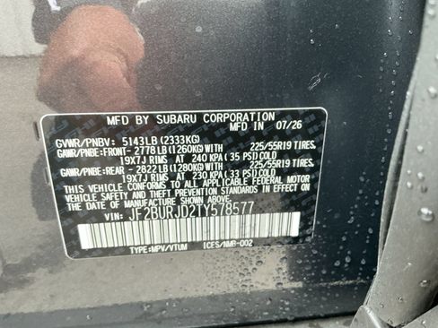 New 2026 Subaru Outback Touring XT AWD/4WD image 29