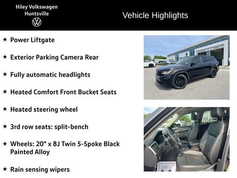 Used 2022 Volkswagen Atlas SEL R-Line AWD/4WD image 12